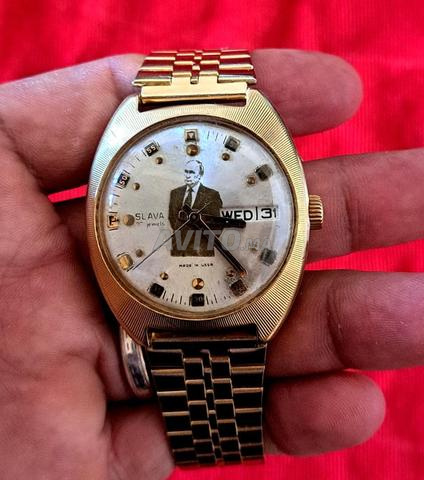 Montre vintage Slava automatique - 2