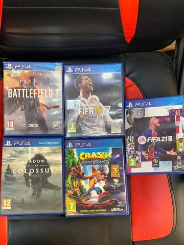 CDs Playstation 4, prix variés - 2