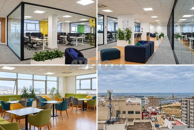 Bureaux équipés en sous-location à Tanger