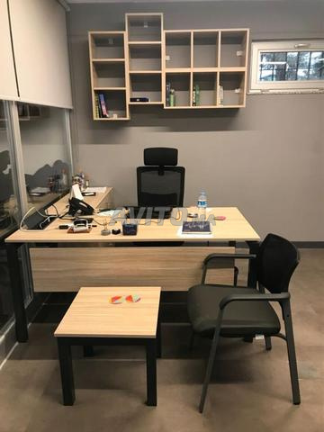 Bureau avec Caisson de Rangement - 2