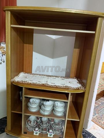 Meuble vitrine en bois طقم اواني القهوة هدية - 2