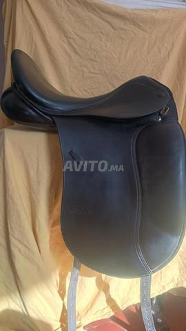 Selle de Dressage 17 pouces arcade medium, cuir