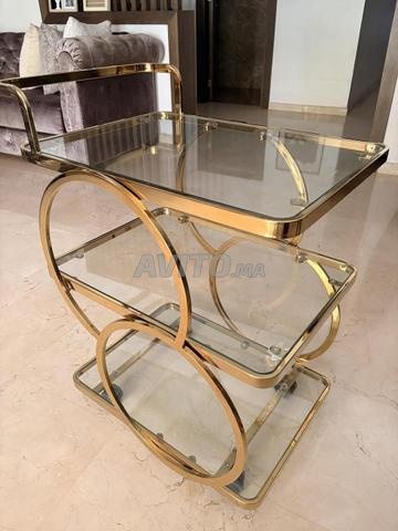Chariot Doré pour Salon Marocain - 2
