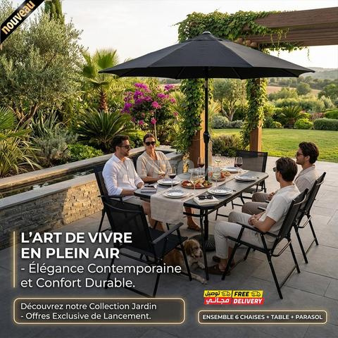 Salle à Manger D'Extérieur 8 Pièces - NOUVEAU- - 2