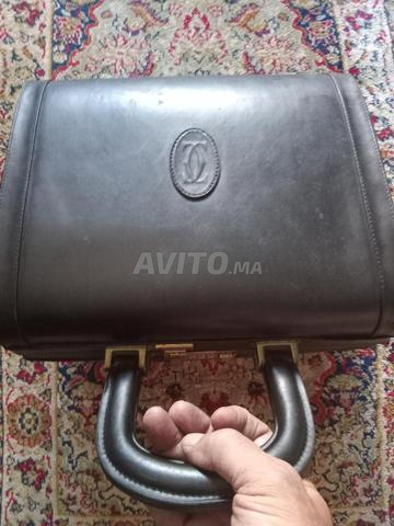 Sac à main 👜 Cartier en cuir véritable - 2