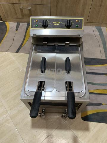friteuse professionnelle électronique à double cuve - 2