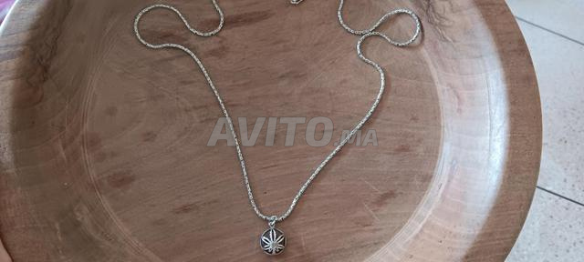 Chaîne royale et pendentif argent 925 - 2