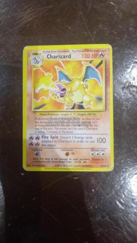بطاقة بوكيمون نادرة charizard - 2