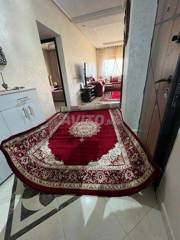 Tapis Marocain Rouge Bordeaux, Jamais Utilisé