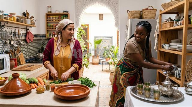 مساعدة منزلية أفريقية ومغربية متعددة الاستخدامات - 2