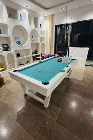 Table de billard Tiffany blue - 2