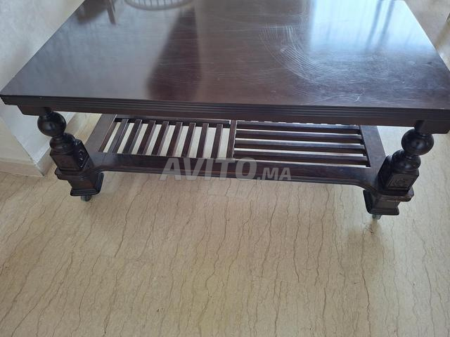 Table basse avec roulettes - 2