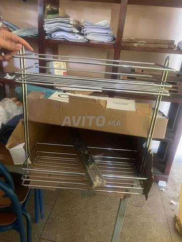 Organisateur Inox Coulis pour bouteilles ou épices