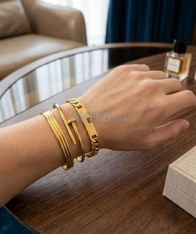 Bracelets Trio Chic en Acier Inoxydable FY650 - 2