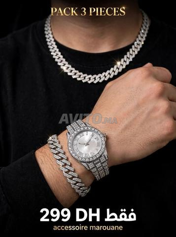 Montre de luxe sertie de diamants