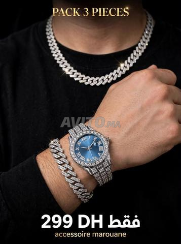 Montre de luxe sertie de diamants - 2