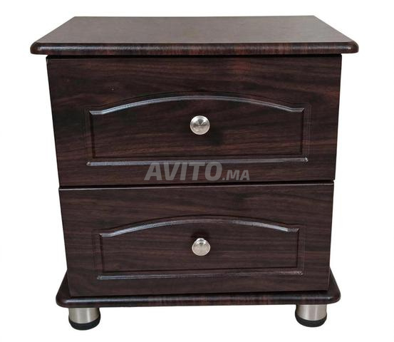 2 tables de chevet en MDF - 2