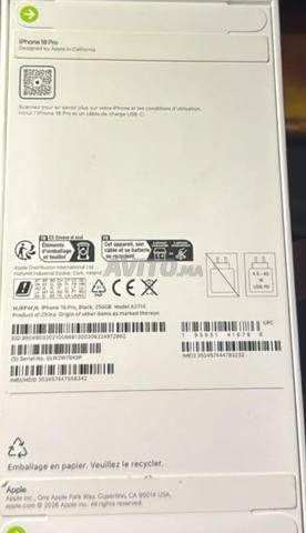 iPhone 18 Pro 256 Go Noir - 2