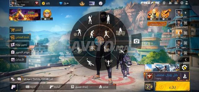 Beau compte Free Fire, dépêchez-vous avant la fin