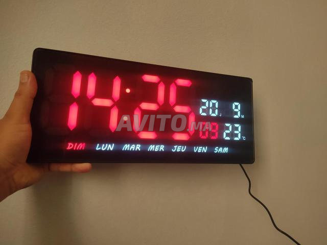 ساعة حائط LED - 2