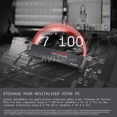 SSD Sandisk Optimus 2To M.2 7100MB (Neuf) - 2
