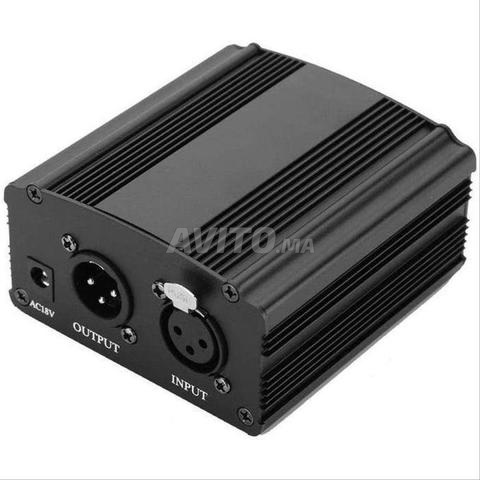 Boîtier d'alimentation Phonic pour microphone 48V - 2