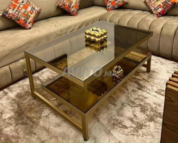 طاولة باص زجاجية - 2