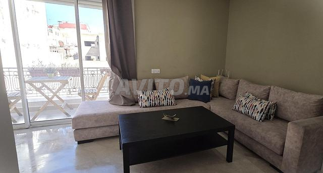 Duplex meublé 65m2 4ème étage Terrasses Clim Maarif - 2