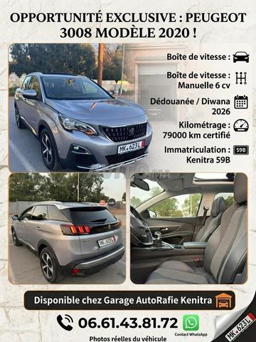 Peugeot 3008 manuelle Mod 2020 diwana 2026 full