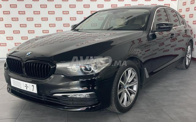 BMW الفئة الخامسة ديزل أوتوماتيك 2018 في الدار البيضاء