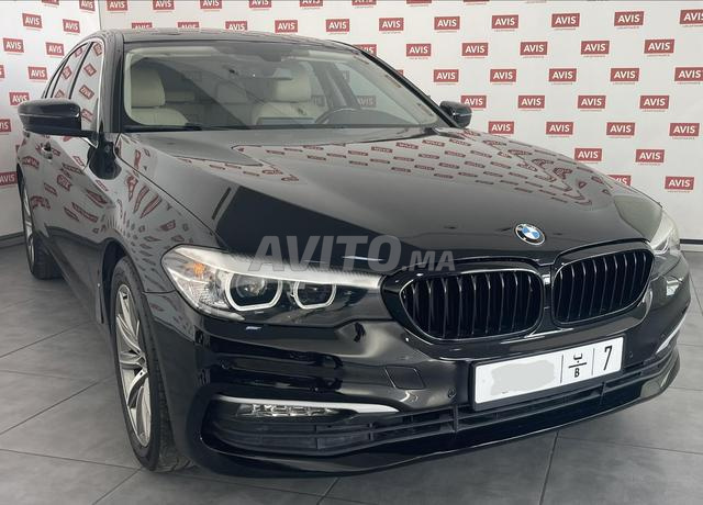 BMW الفئة الخامسة ديزل أوتوماتيك 2018 في الدار البيضاء