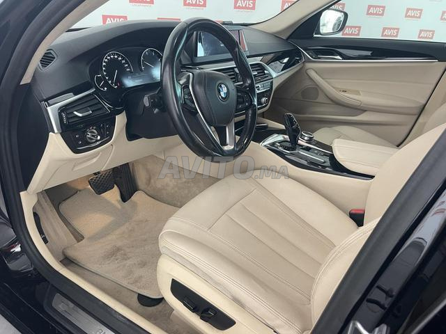 BMW الفئة الخامسة ديزل أوتوماتيك 2018 في الدار البيضاء