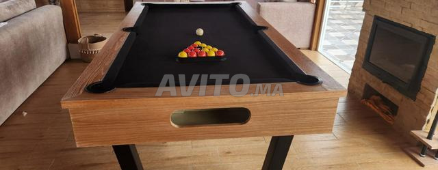 Table de billard chêne luxe - 2