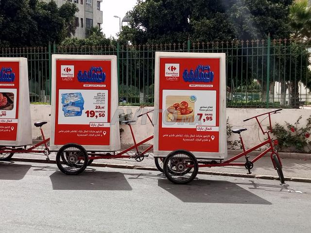 vélo publicitaire pub - 2