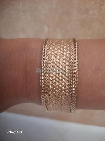 Bracelet tapis plaqué or - 2