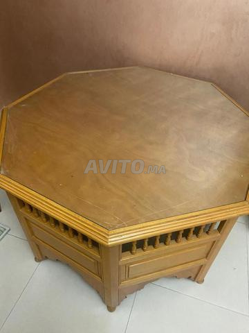 Table traditionnelle en bois de hêtre - 2