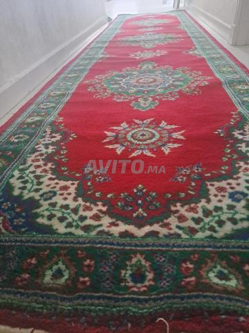 Tapis de couloir antiquité Tarz Rbati marocain