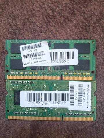Barrette RAM DDR3 4Go et 2Go - 2