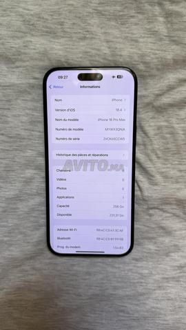 iPhone 16 Pro Max 256GB 89🔋 - 2