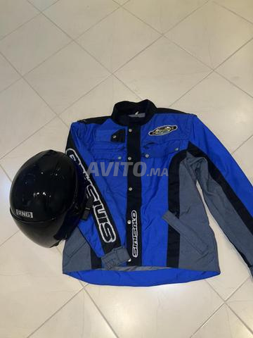 Casque moto kit Bluetooth veste - 2