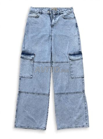 Jeans DeFacto Cargo Large Taille 38 - Mode 2026