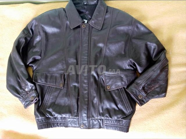 Veste cuir vintage - 2
