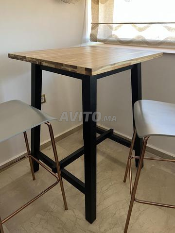 Table bar haute