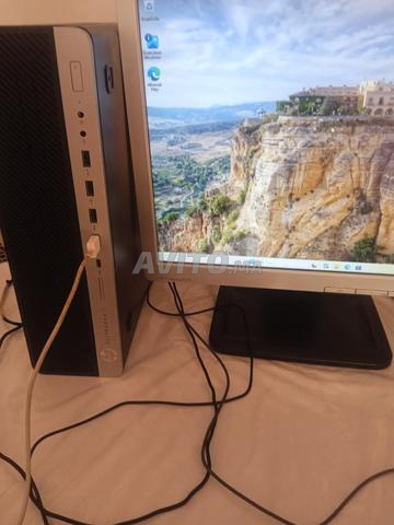 PC i5-7500, 8 Go RAM, SSD 240 Go, écran HP - 2