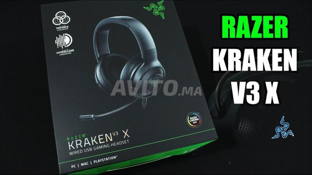 Razer Kraken V3 X Casque Gaming ULTRA-LEGERE
