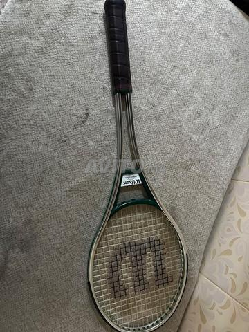 Raquette de tennis en métal authentique Wilson World Class - 2