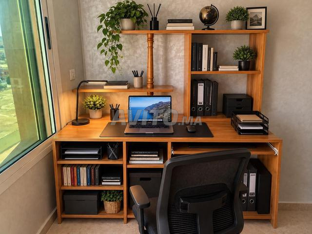 Bureau en bois fait sur mesure - 2