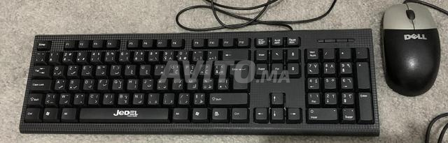 حزمة لوحة مفاتيح JeDEL وفأرة Dell USB - 2