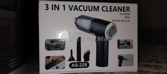 Petit aspirateur 3 têtes pour voitures - 2