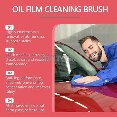 Brosse nettoyante pour vitres de voiture et dégraissant - 2